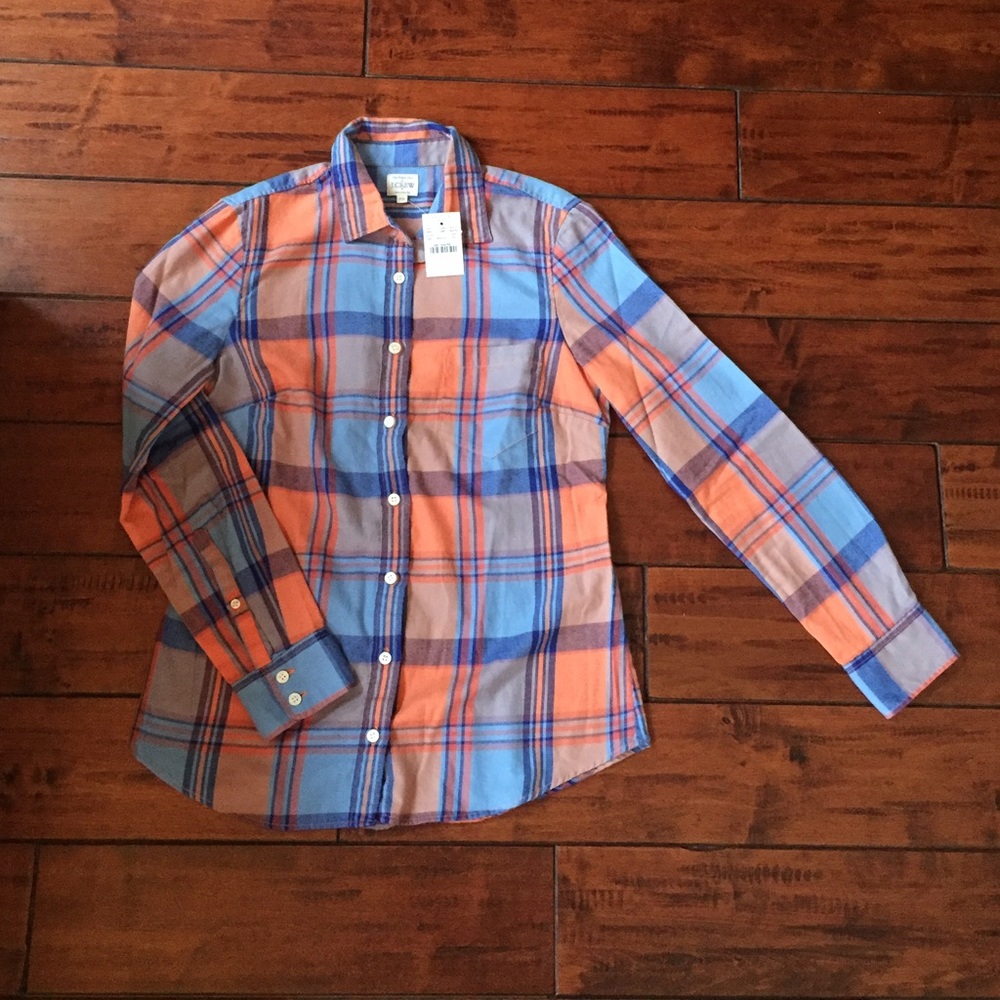 NWT J Crew button down blouse